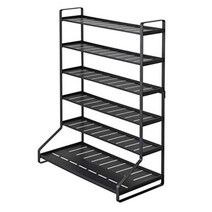 야마자키 5809 와이드 공룡 및 동물 보관 케이지 2단 사파리 그린 약 W 45 x D 14.5 x H 26.5 cm 타워 피규어 케이스 컬렉션 케이스, 검은 색개