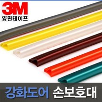 아이손/안전용품 미닫이문 강화도어 겸용 손보호대 보급D, 2000mm/오렌지