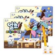 해태 얼초 바람개비만들기(32g) x 3통(+밀크츄 2개포함), 1세트
