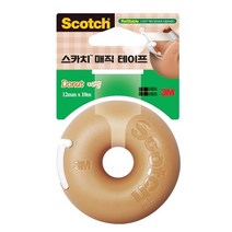 3M 스카치 매직 테이프 도넛 카라멜 (12x10), 단품