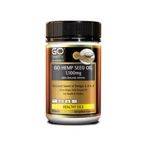 고헬씨 뉴질랜드 햄프씨드 오일 1100mg 대마씨유 고단백 100캡슐, 1개