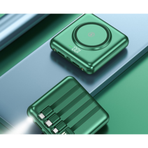 고속충전 보조 배터리 유무선용 대용량 10000mAh, 2, 블루