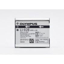 OLYMPUS 디지털 카메라 용 리튬 이온 충전 LI-92B
