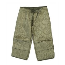 미군 누빔 내피 바지 긴 기장 New