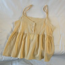 숏스키 스키보드 스키부츠짧은 민소매 탑 레이스 싱글 슬링 여성용 신제품 달콤하고 신선한 스타일 2020, 02 Yellow_01 Average size