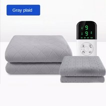 전동침대 Xiaomi Electric Blanket 220V Heating Flannel Bed Pad Winter Body Warmer Mattress Thermostat, 01 Grey