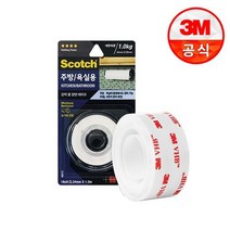 3M 스카치 강력 주방 욕실용 폼 양면테이프 KB210 (24mmX1m)