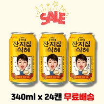 롯데 김수미식혜 수미네 잔치집식혜 340ml x 24캔