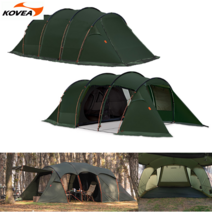 (공식판매처) 코베아 고스트 플러스 카키 23년 신제품 (시트+루프 풀세트) 2룸 장박 터널식 텐트