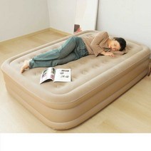캠핑 에어매트 트윈 차박 캠핑매트 자동충전, (짧은침대)길이190폭100높이25cm