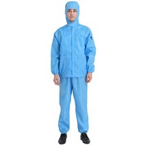 방진복 페인트 공장 방호복 작업복 원피스 클린복, 6XL