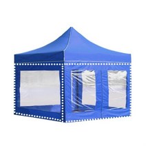 캐노피 천막 3M 벽면만 1면 투명 지퍼 바람막이 그늘막 야외천막 행사용천막 그늘막설치, №DZ투명지퍼3M 블랙‡