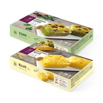 빚은앳홈 술떡 2종 2박스 택 (우리쑥술떡/옥수수술떡), 빚은 우리쑥술떡 1박스 + 옥수수술떡 1박스, 빚은 우리쑥술떡 1박스 + 옥수수술떡 1박스