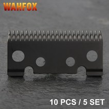 WAHFOX 2 개/대 Andis Master 12470 전문 무선 조절 식 헤어 클리퍼 용 세라믹 이동 블레이드 22 개, 04 10 PCS 5 SET