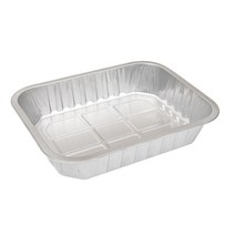 더담다 알루미늄 특대 사각용기+뚜껑, 30개입, 1개