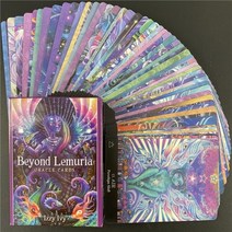 Lemuria Oracle 타로 카드 너머 데크 게임 가족 파티 놀이 엔터테인먼트 공장 가격, 56pcs TS111