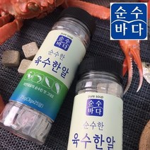 순수바다 자연 조미료 육수한알 3병, 단품