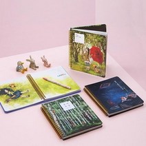 숫자가 적혀 있는 만년 다이어리 스프린 수첩 플래너, 별이쏟아지던날_품절