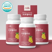 올포어스 올포어스 프리미엄 브로멜라인 600mg x 60정 x 3개