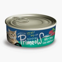 프리미요 고양이 습식 캔 85g, 24개, 참치 + 치어