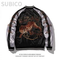 슈비코 호시히메 바시티 스카쟌 자켓 항공 일본 스트릿 브랜드 스카잔 드래곤 MA1 이레즈미 용 자수 타투