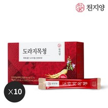 천지양 국산 도라지 목청 14포(1박스) 6년근 홍삼농축액 환절기건강, 10ml, 150포