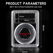 레고장 피규어 레고 건담 장식장 진열장 맞춤형 투명 아크릴 동전 디스플레이 슬래브 홀더 보관 상자 등급, 20 36mm_02 25 pcs