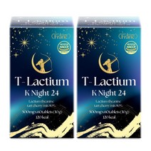 프랑드유로 타트체리 락티움 K Night 24 정 테아닌 1000mg, 2개, 60정