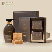 보담 한방 탈모샴푸 400mlx1개+수제비누 75gx1개 세트, 샴푸1+비누2