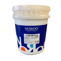 노루페인트 옥상방수용 수성탄성 방수페인트 18kg 1액형, 밝은회색