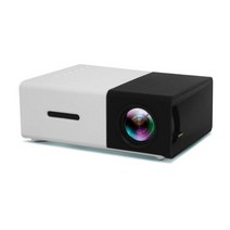 미니빔프로젝트 업소용 가정용 미니 빔프로젝터 프로젝션 yg300 pro led 프로젝터 320x240 픽셀 지원 1080p hd hdmi 호환 usb 오디오 휴대용 홈 시어터, yg300 블랙, 미국 플러그