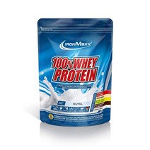독일 IronMaxx 아이언맥스 100% 웨이 프로틴 단백질보충제 500g