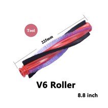 mopokuai 다이슨 진공청소기 전용 카본 파이버 롤러 브러시 롤링 교체용 헤드 바 도구 액세서리 호환 모델 V6 V7 V8 V10V V11 MP5644, 1개, 제목 참조
