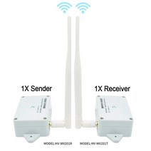 무선 브리지 유선 IP 카메라 이더넷 키트 장거리 1km 와이파이 전송 송신기 AP 수신기, [02] 1xSender 1xReceiver, [01] EU 플러그