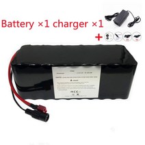 전동킥보드 배터리 48v 20ah 1000w 13s3p 18650 리튬 이온 팩 bms 방전 충전기가 있는 54.6v 전기 자전거 스쿠터, 충전기가 있는 배터리