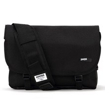 (즉시출고)PEEPS 에센셜 메신져백 블랙 essential messenger bag black