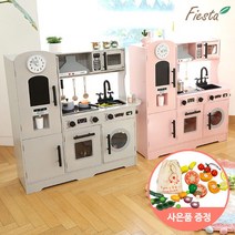 올리버 피에스타 원목주방놀이세트 네오, 01_네오 화이트