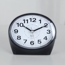 블랙 알람탁상시계 테이블시계 알람시계 책상시계 탁상용시계 인테리어탁상시계 알람시계탁상 침대 탁상용 초등학생 어린이방 자취생 직장인 학생 인테리어소품 협탁