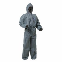 가정잡화 크린가드A20보호복후드 회색 대형 3벌 팩, 색상:[색상]본상품