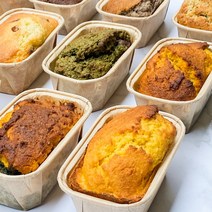 밀가루 설탕없는 저탄수 빵 식사대용 글루텐프리 건강간식 파운드케이크 15종, 4. 쑥고구마1개+고구마1개+흑임자1개