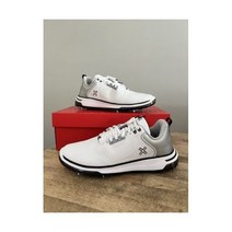 Payntr 새상품 페인트르 골프 X 006 RS 슈즈 화이트/실버/블랙 사이즈 9 미디엄 MSRP $199