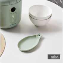 [모던하우스 창원점]깔끔 실리콘 국자 받침대 14x7CM 그린_CK2023012