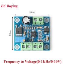 가축 사료 교반기 배합기 혼합 믹서 0-1KHz ~ 0-10V / 전압 주파수 변환기 디지털 아날로그 신호 변환 모, 01 0-10V To 0-10KHz