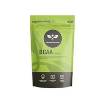 BCAA 가지사슬 아미노산 500mg 90캡슐 근육 힘 영국제
