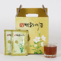 올댓리빙 도라지즙 괴산으뜸 백도라지즙 100ml x 30포