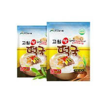 고원 쌀떡국, 25개