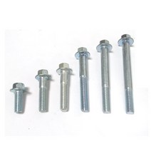 킥 스타터 (2 개/몫) 스쿠터 배기 후면 볼트 나사 M6 M8 6mm 8mm 스레드 50cc 125cc Gy6 오토바이 139QMB 1, 07 M8x12mm (ArmyGreen)