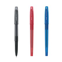 파이롯트 슈퍼그립 G캡식 볼펜 0.50.71.01.21.6, 1.6 레드