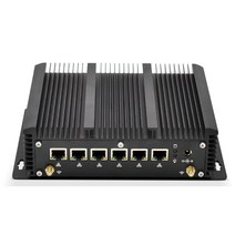 미니PC 팬리스 산업용 미니 PC 인텔 코어 i7 10510U 소프트 라우터 6 기가비트 Nic AES-NI 4 * USB3.0 Rs232 pfSense OPNsense VPN 방, [04] 32GB DDR4 Ram, [04] 256GB SSD