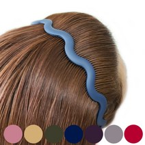 물결 플라스틱 얇은 머리띠 헤어밴드 BMA12